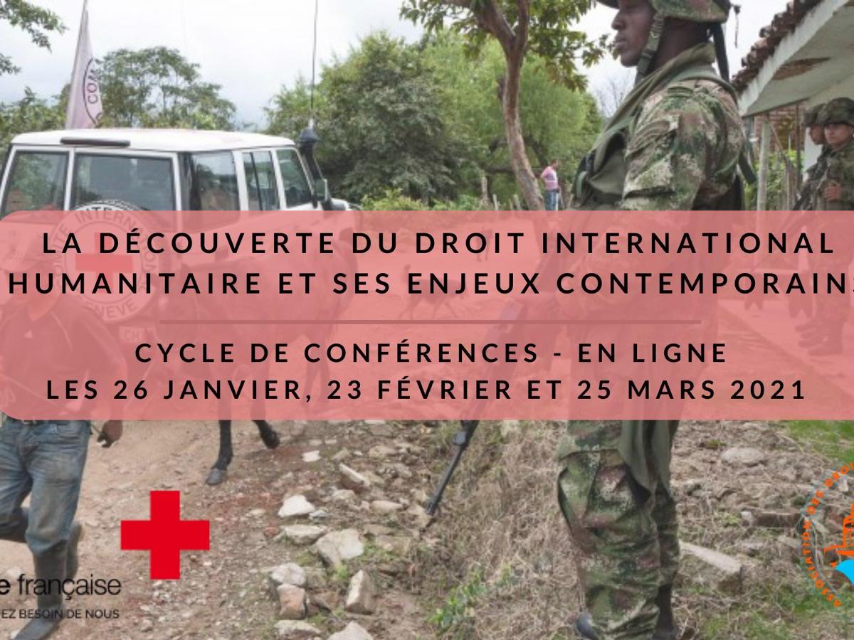 Cycle de conférences diplômant organisé par l’ADHS et La Croix-Rouge&nbsp;Française.